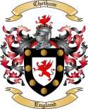 Chetham Family Crest from England2