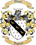 Cheyne Family Crest from England