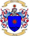 Chiarallo Family Crest from Italy
