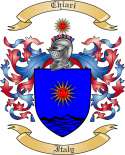 Chiari Family Crest from Italy