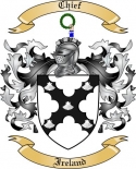 Chief Family Crest from Ireland