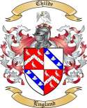 Childe Family Crest from England