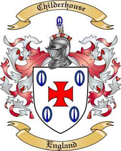 Childerhouse Family Crest from England