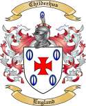 Childerhus Family Crest from England