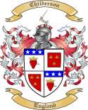 Childerson Family Crest from England
