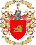 Chissum Family Crest from Scotland