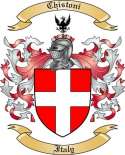 Chistoni Family Crest from Italy