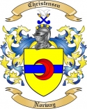 Christensen Family Crest from Norway