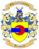Christiansson Family Crest from Denmark