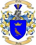 Cielo Family Crest from Italy