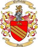 Cioffoletti Family Crest from Italy