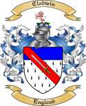 Cladwin Family Crest from England