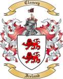 Clancey Family Crest from Ireland