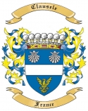 Clausele Family Crest from France1