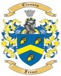 Clausen Family Crest from France