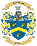 Claussel Family Crest from France