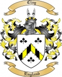 Clay Family Crest from England