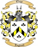 Claye Family Crest from England