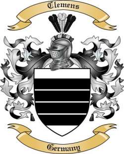 Clemens Family Crest from Germany