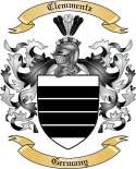 Clemmentz Family Crest from Germany