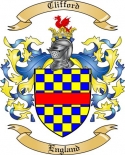 Clifford Family Crest from England