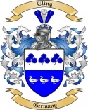 Cling Family Crest from Germany2