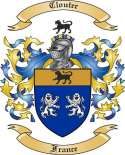 Clouter Family Crest from France
