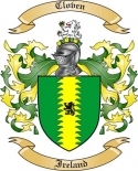 Cloven Family Crest from Ireland