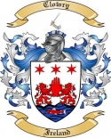 Clowry Family Crest from Ireland