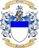 Clune Family Crest from Ireland