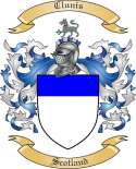 Clunis Family Crest from Scotland