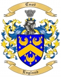 Cnot Family Crest from England