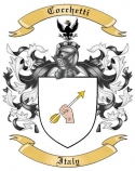 Cocchetti Family Crest from Italy
