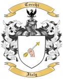 Cocchi Family Crest from Italy