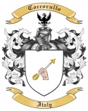 Coccorullo Family Crest from Italy