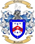 Cockren Family Crest from Scotland
