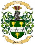 Coffie Family Crest from Ireland