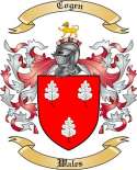 Cogen Family Crest from Wales