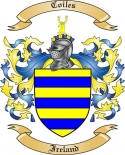 Coiles Family Crest from Ireland