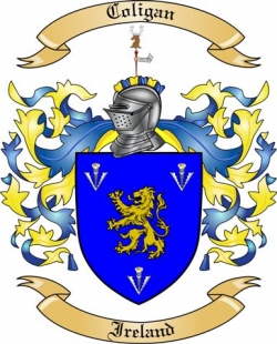 Coligan Family Crest from Ireland