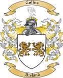 Colins Family Crest from Ireland