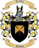Collier Family Crest from England