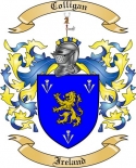 Colligan Family Crest from Ireland