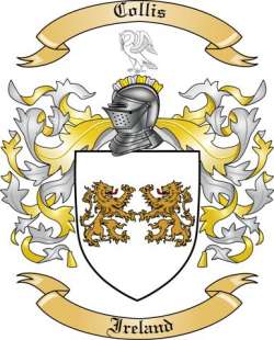 Collis Family Crest from Ireland