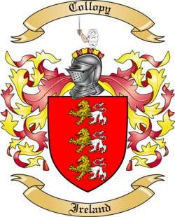 Collopy Family Crest from Ireland