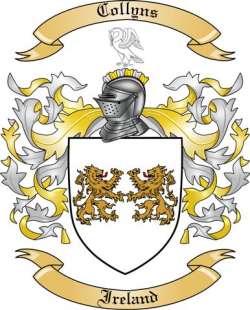 Collyns Family Crest from Ireland