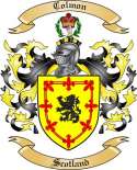 Colmon Family Crest from Scotland