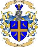 Colomba Family Crest from Italy
