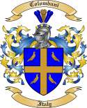 Colombani Family Crest from Italy