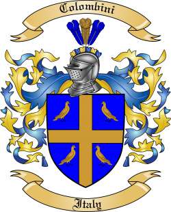 Colombini Family Crest from Italy